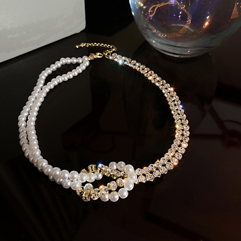 Saffyra™ Crystal Pearl Choker