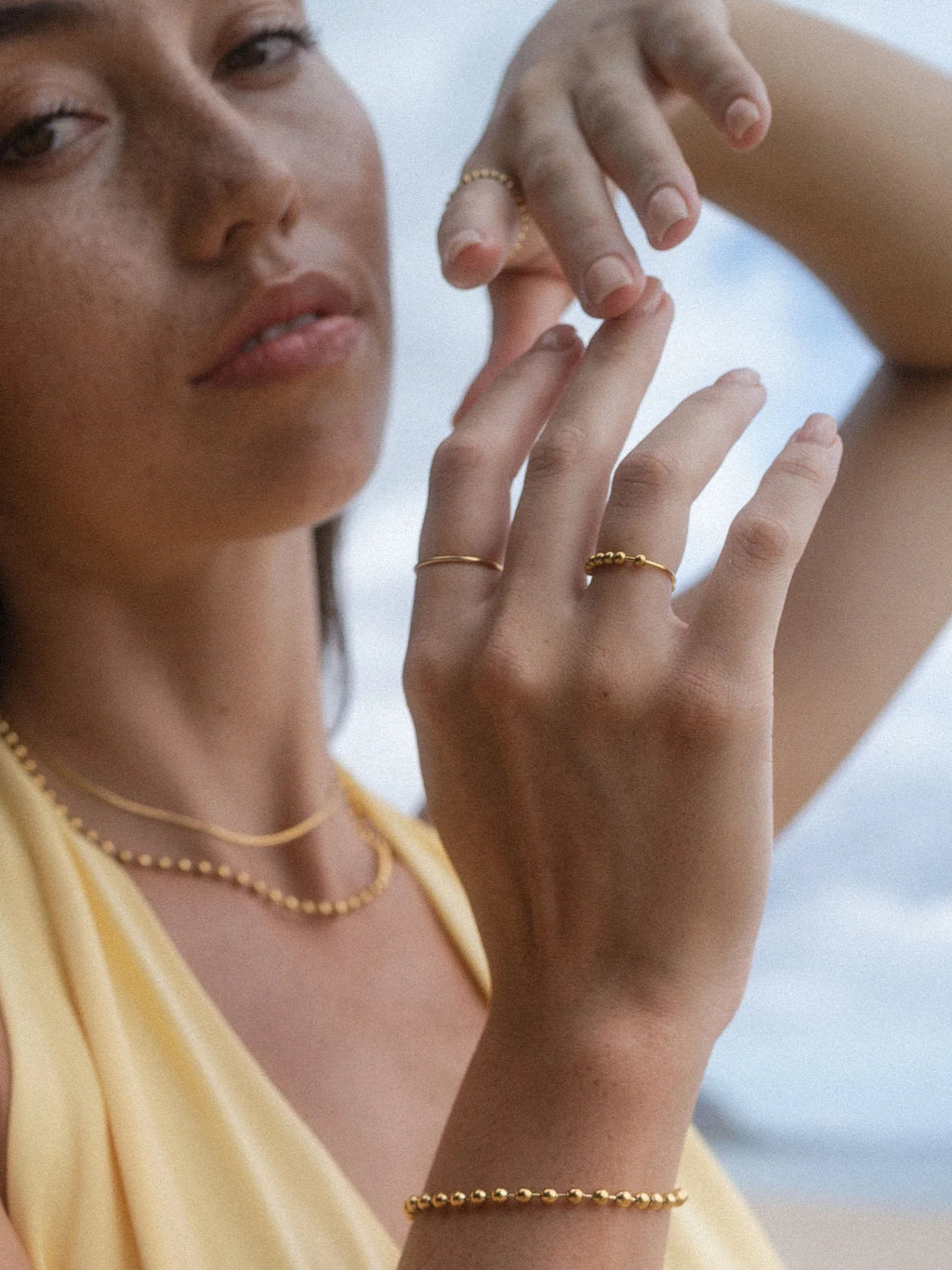 Saffyra™ Bead Anxiety Relief Ring