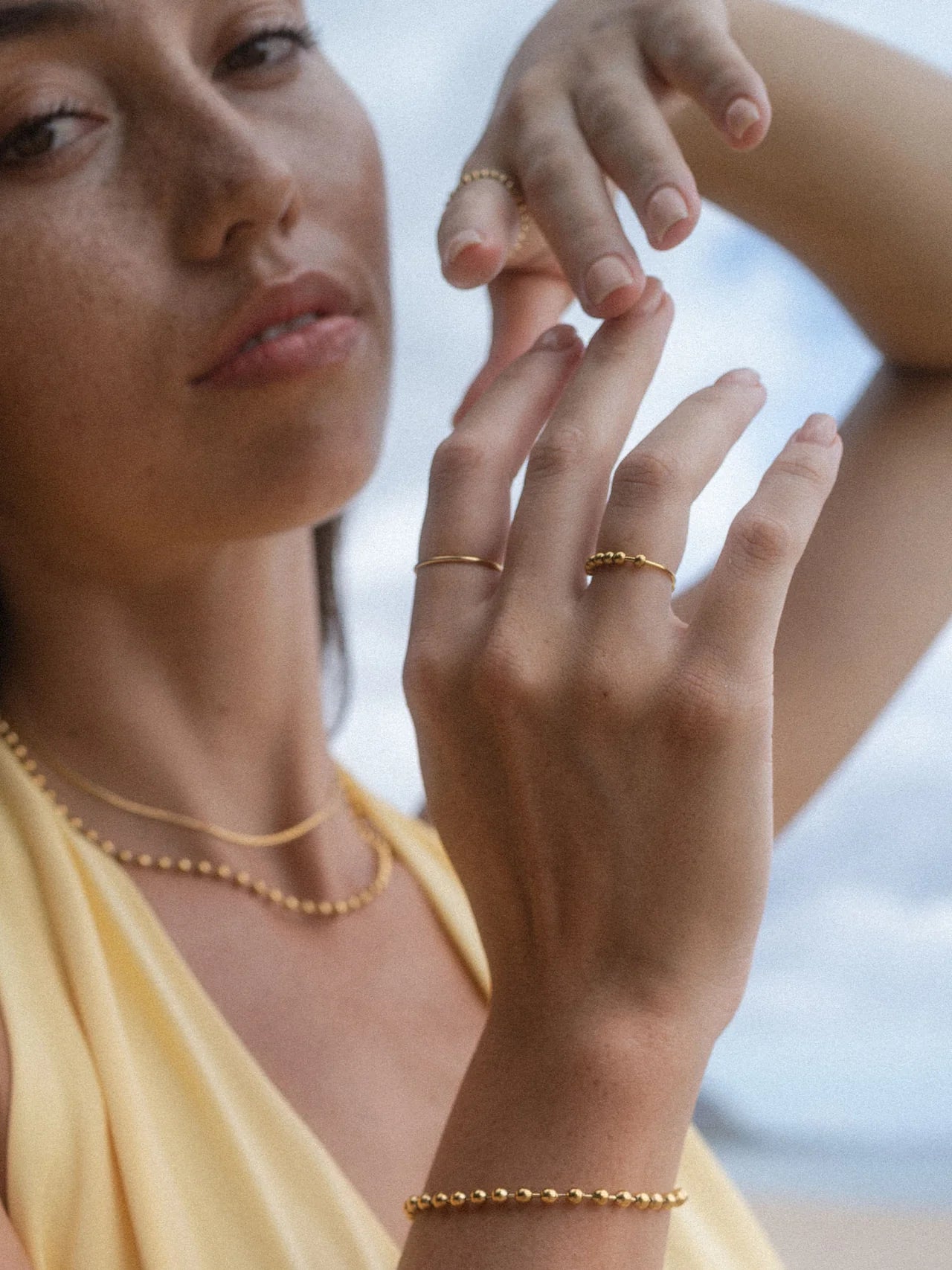 Saffyra™ Bead Anxiety Relief Ring